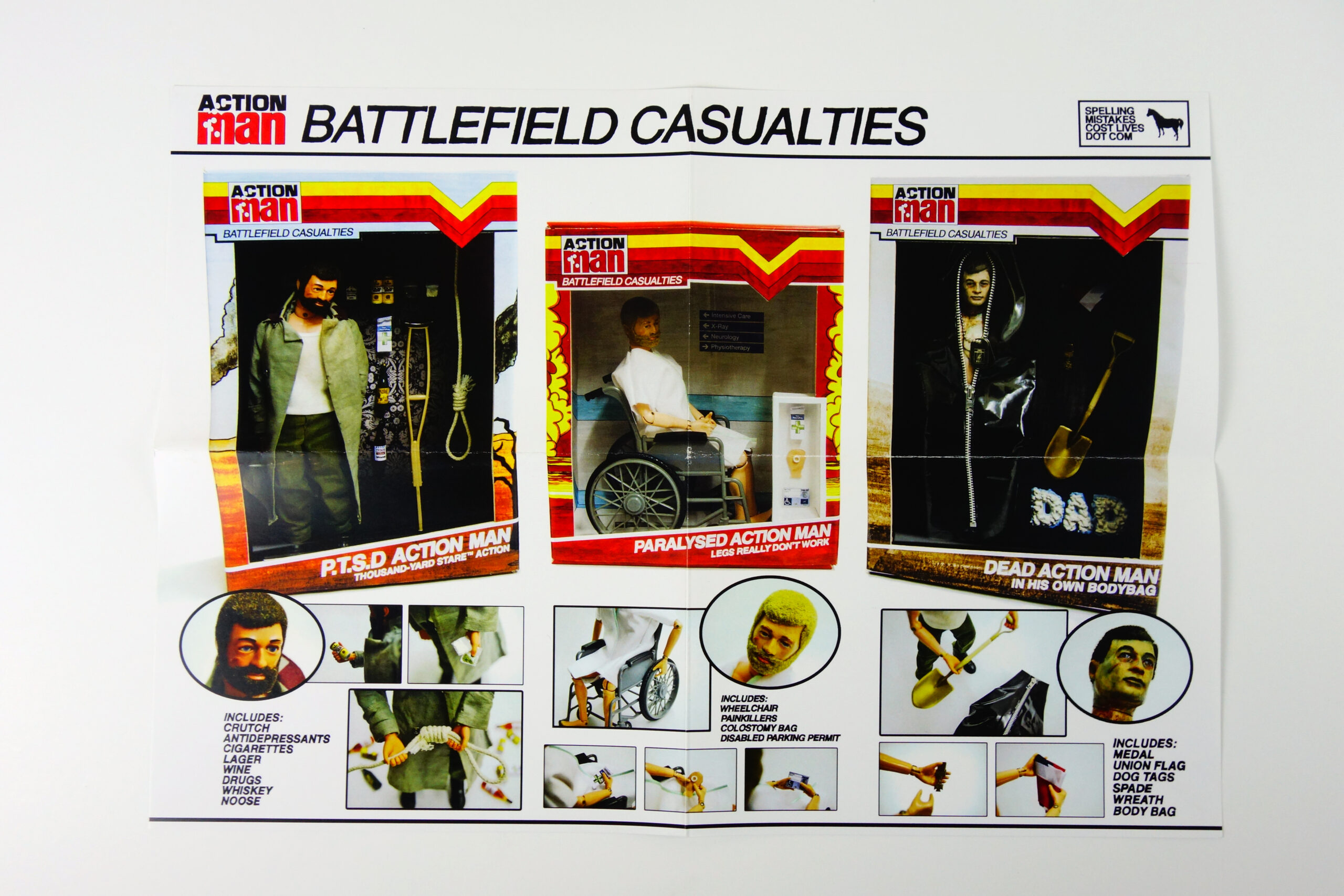 Action Man: Battlefield Casualties Poster (A3)