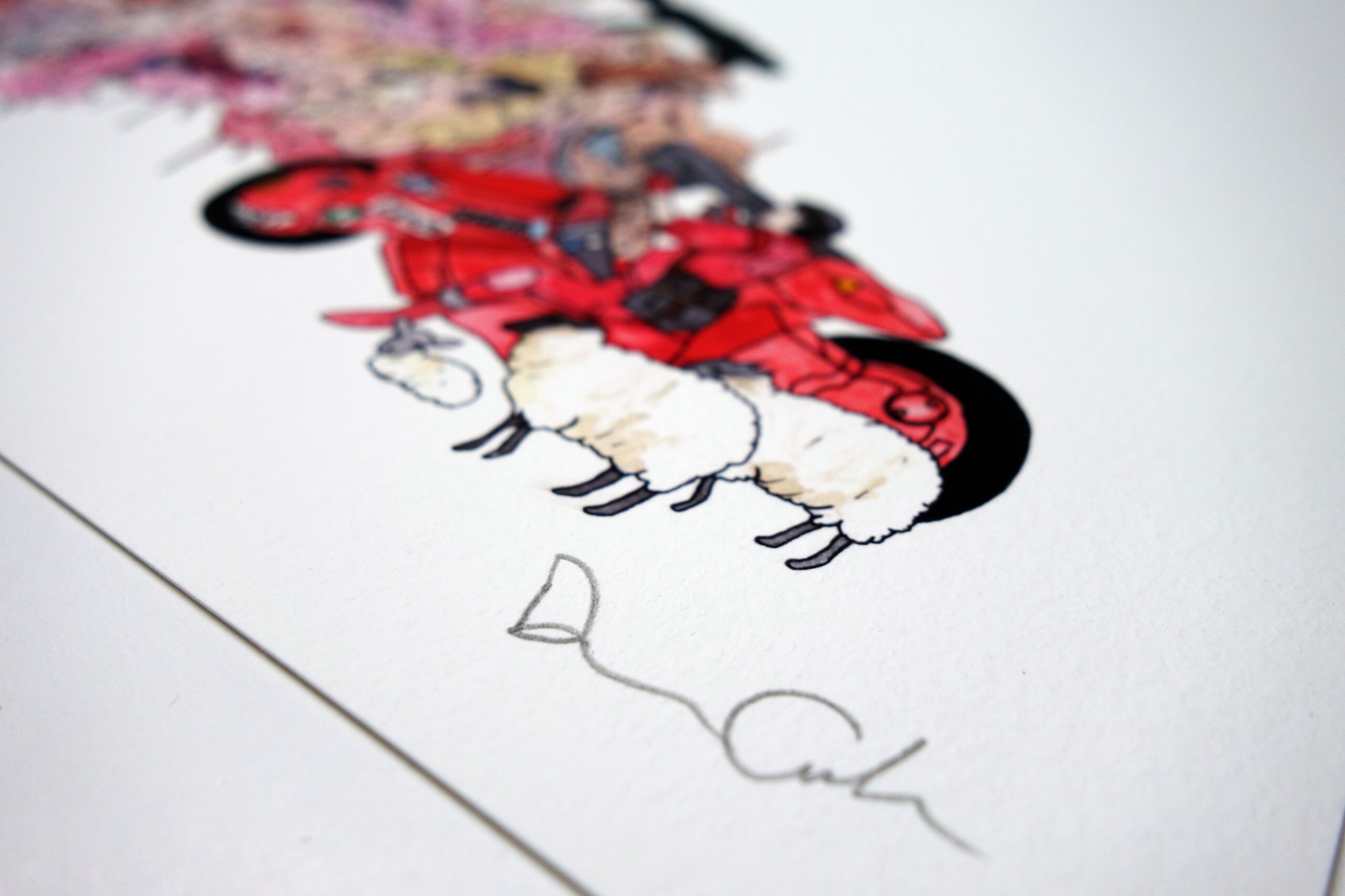 AKIRA Nativity - Limited edition giclee print