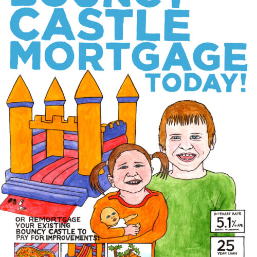 Bouncy Castle Mortgage - Poster