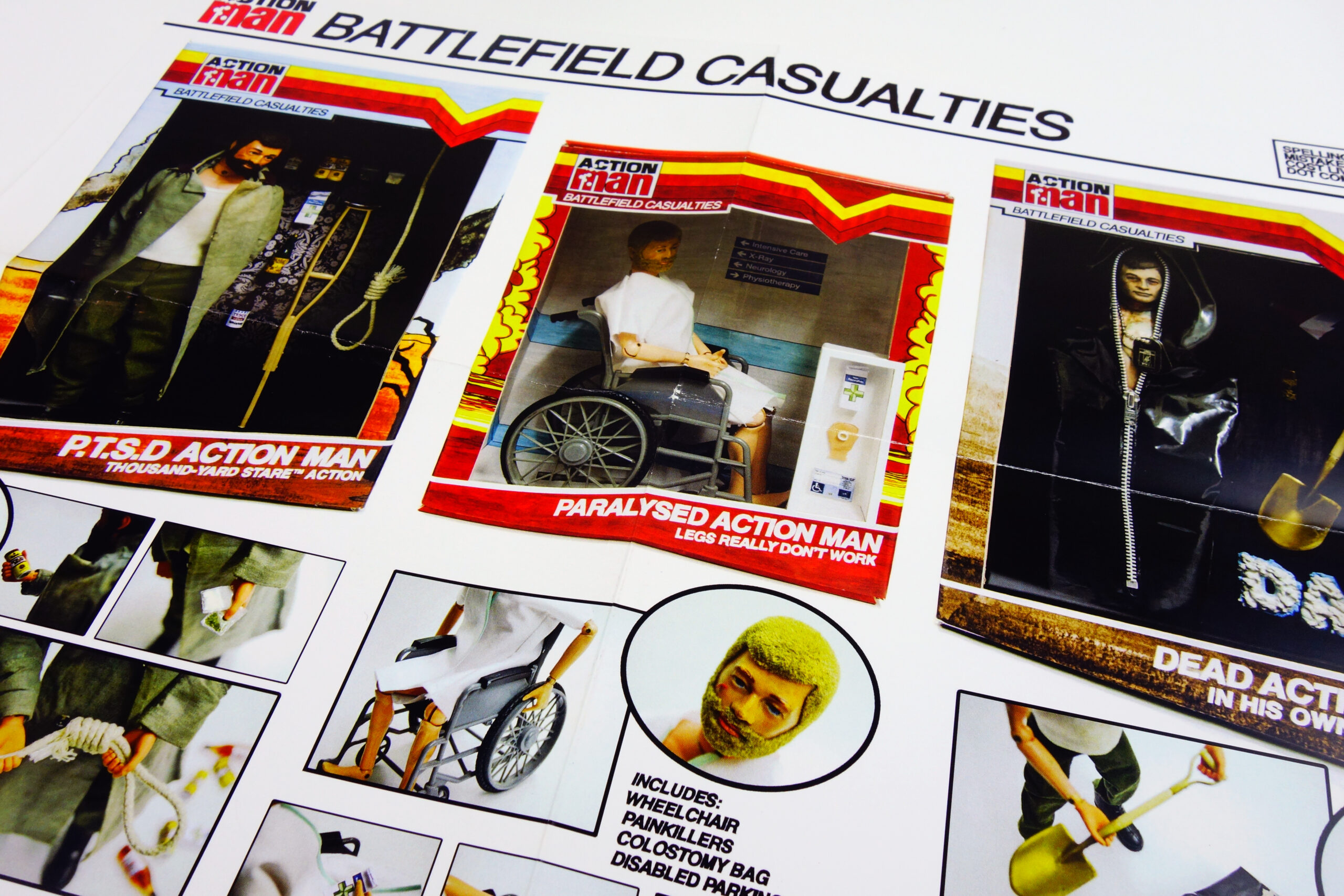 Action Man: Battlefield Casualties Poster (A3)
