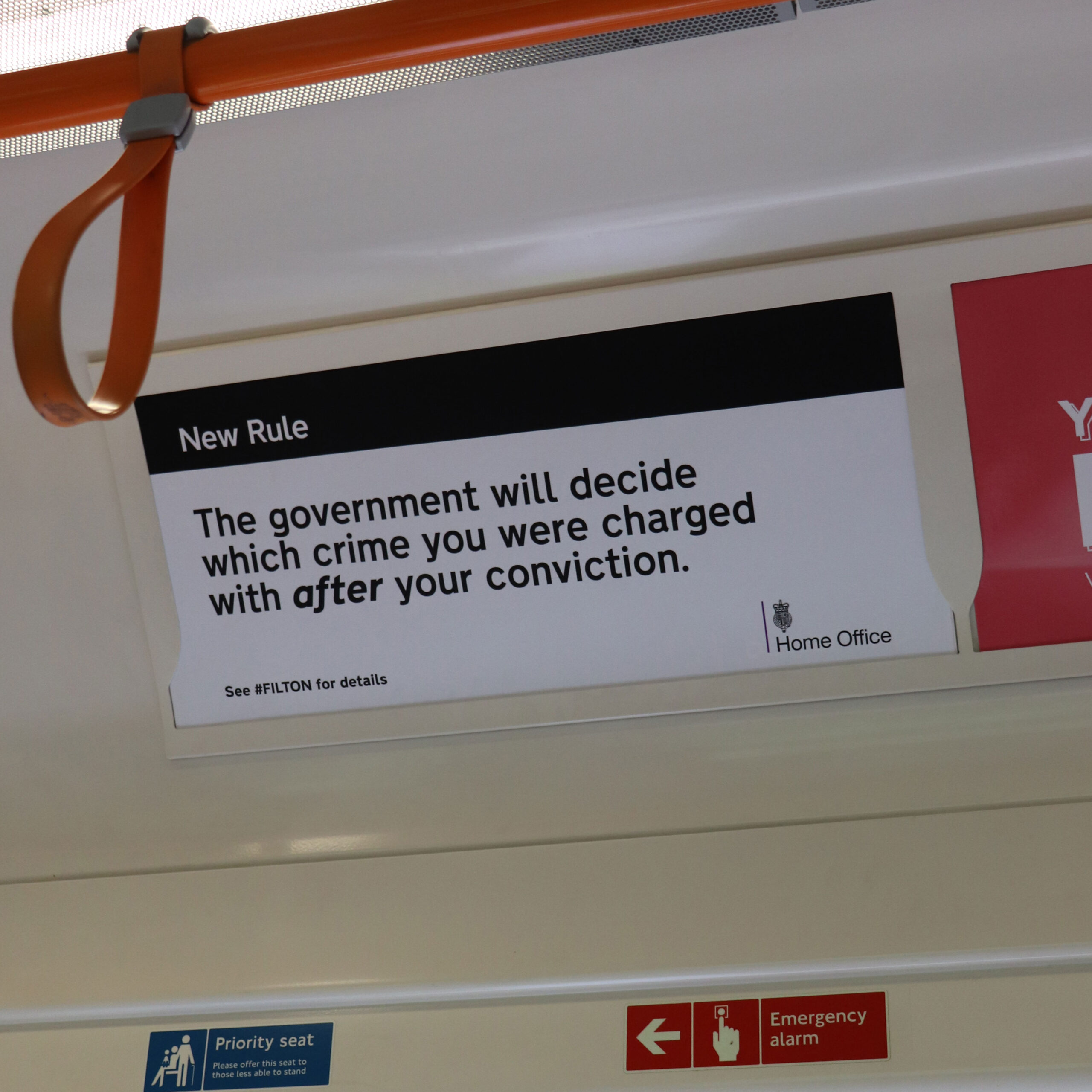 Home office graphic design and logo. New Rules. The government will decide which crime you were charged with after your conviction. See #FILTON for details.
